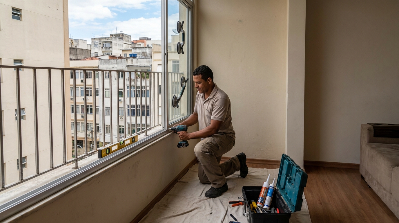 Janelas de Vidro em Vila Velha‑ES