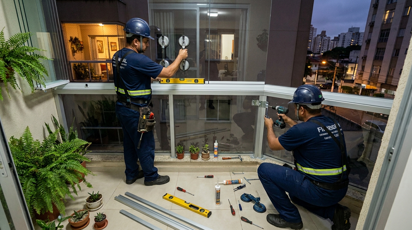 Parede de Vidro em Vila Velha‑ES